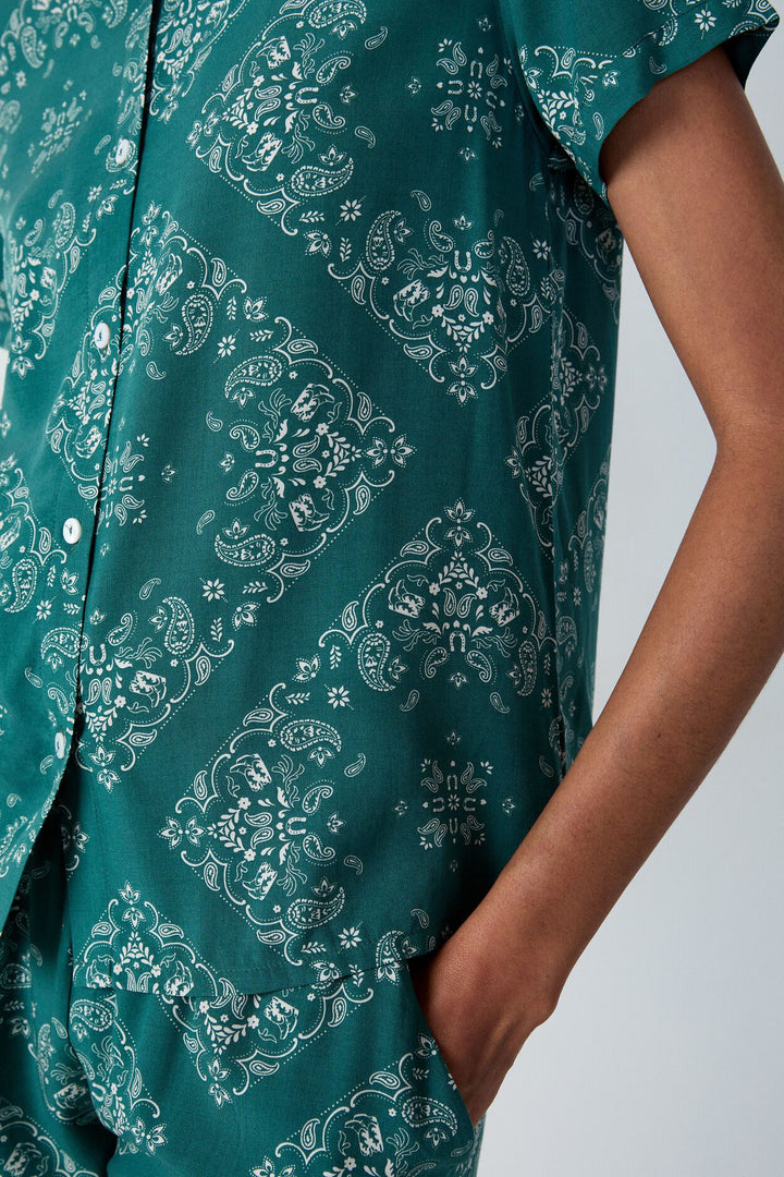 Pyjama shirt - Green