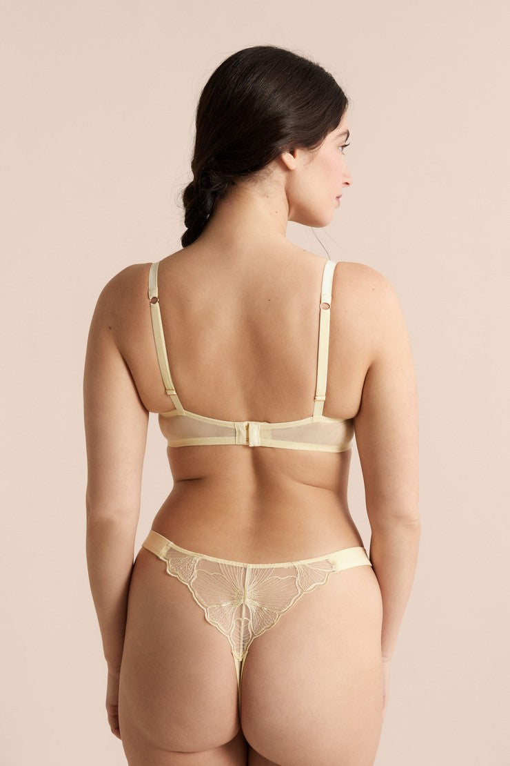 Bra No. 5 - Lightly Lined Plunge Push-Up - Vanille