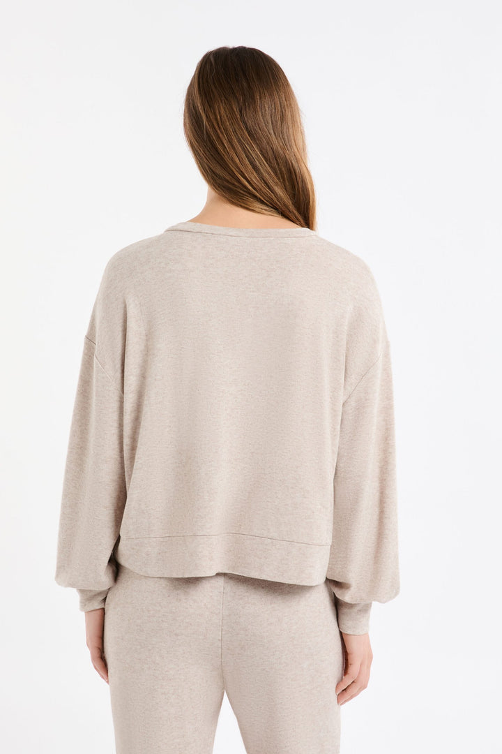 SWEAT SHIRT - Brown