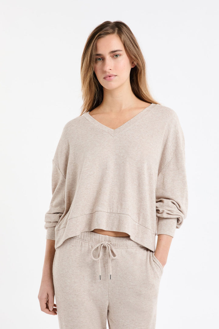 SWEAT SHIRT - Brown