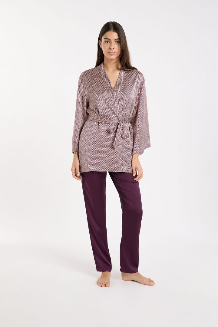 3 Pieces Pyjama - Dark Brown