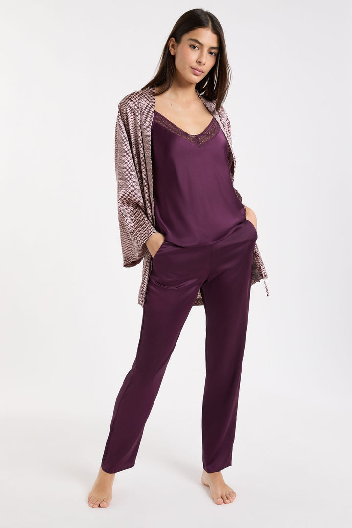 3 Pieces Pyjama - Dark Brown