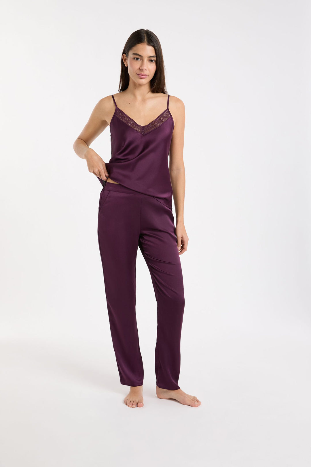 3 Pieces Pyjama - Dark Brown