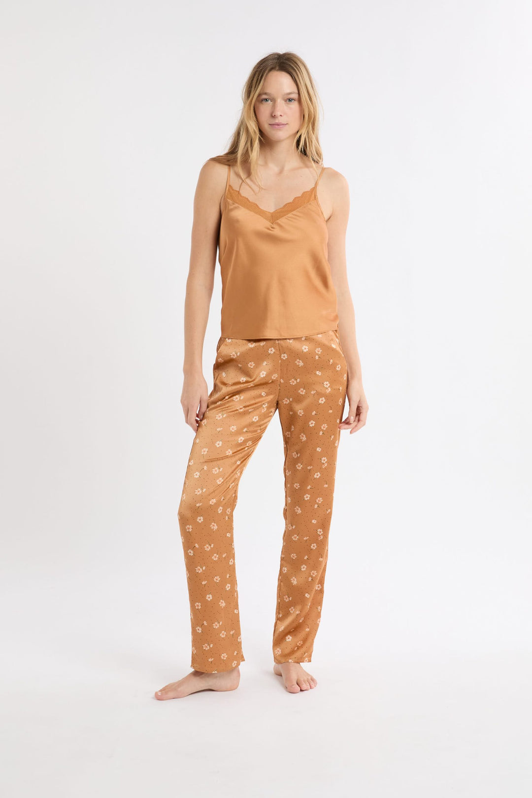 3 Pieces Pyjama - Brown