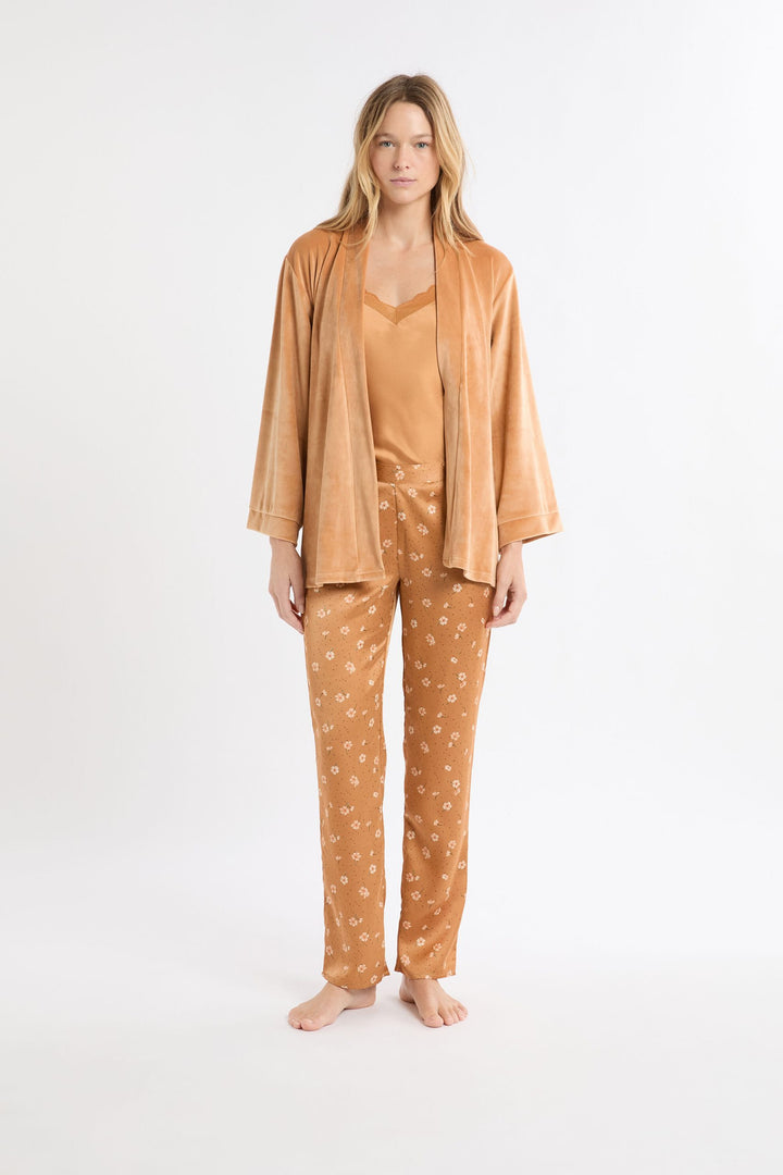 3 Pieces Pyjama - Brown