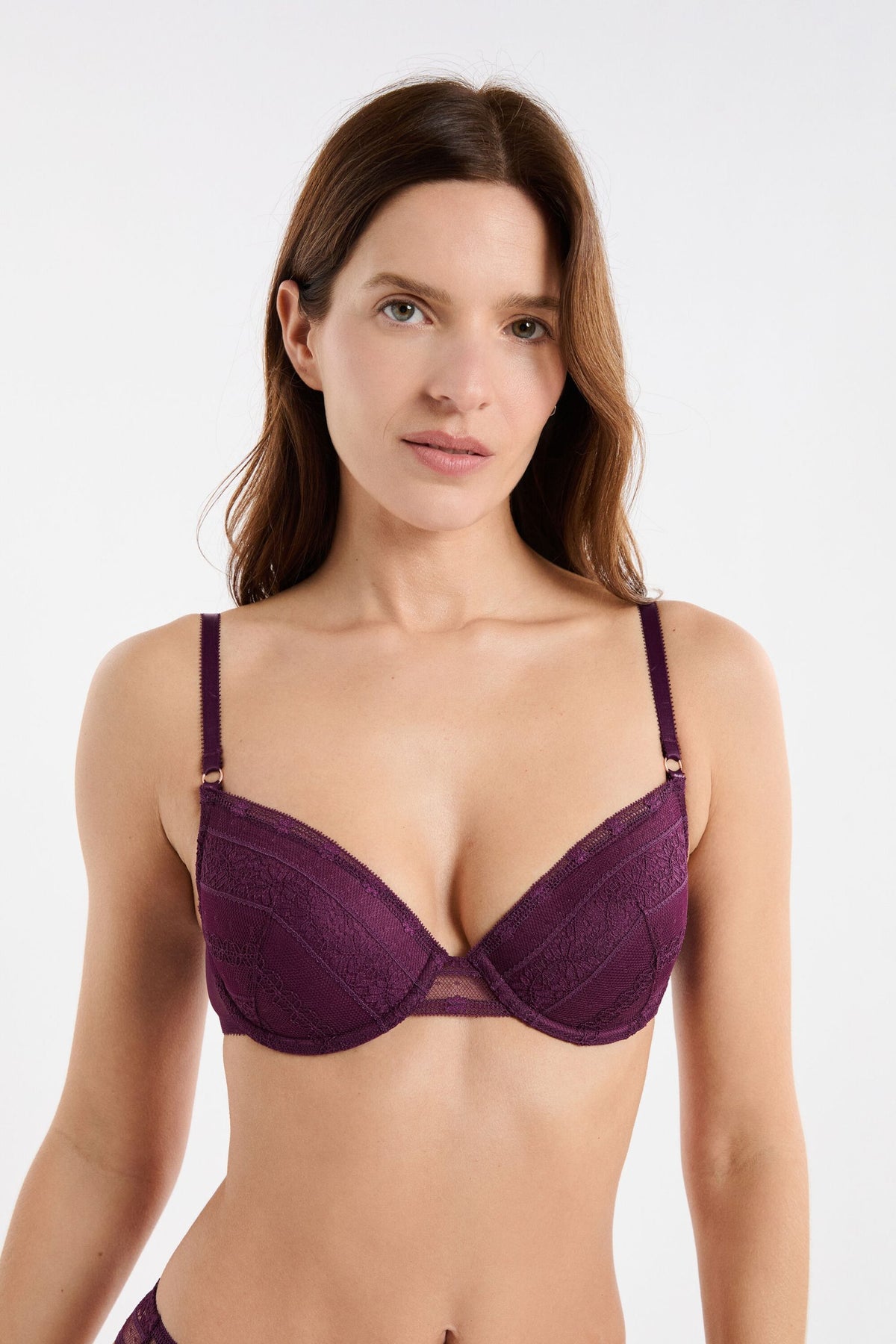 Bra - Padded - Dark Brown