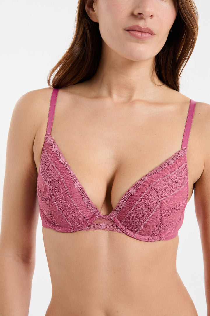 Bra - Push up - Pink