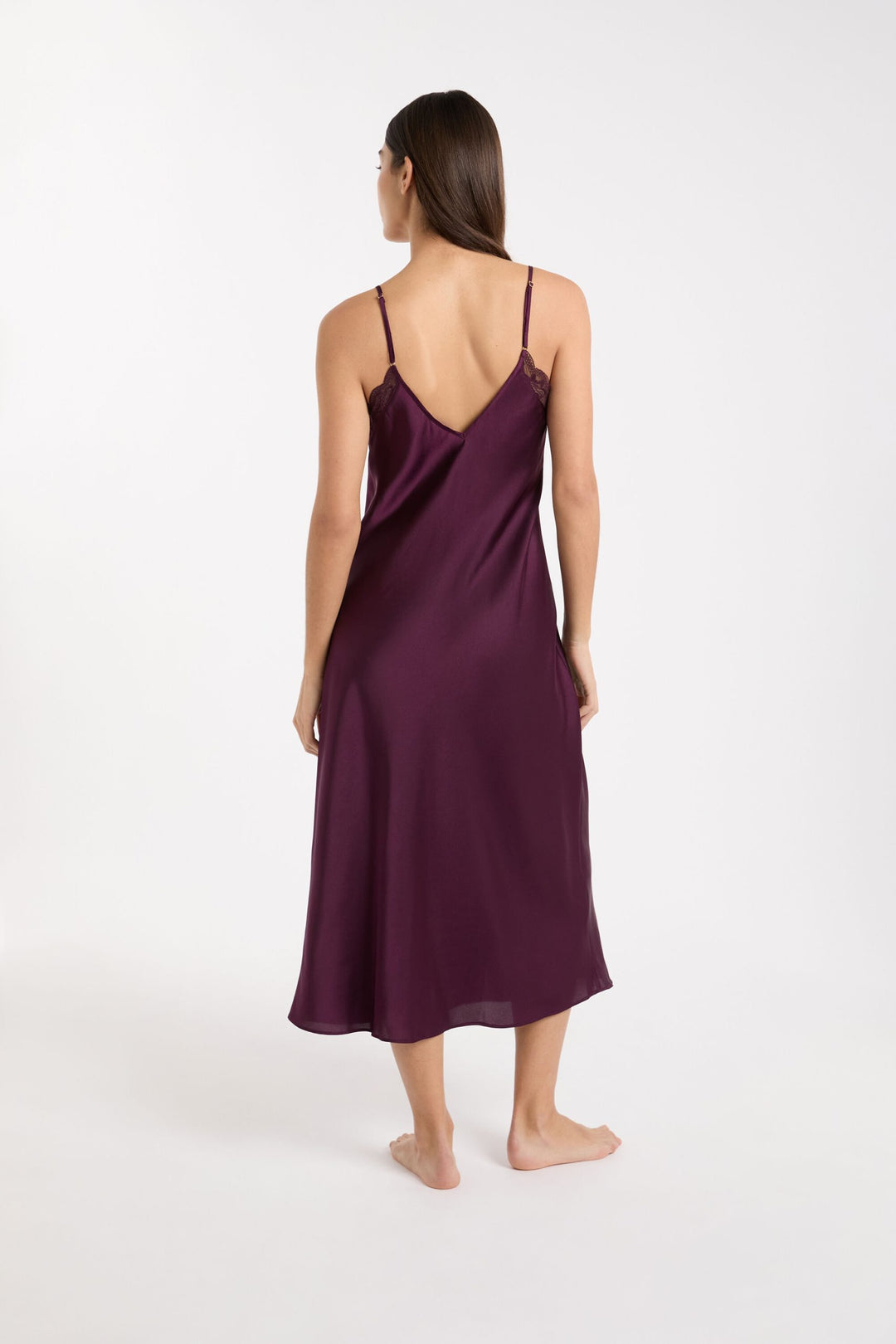 Night Dress - Dark Brown