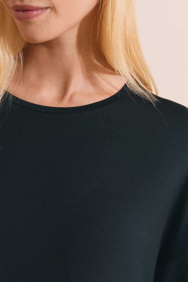 Modal Pajama T-Shirt - Encre