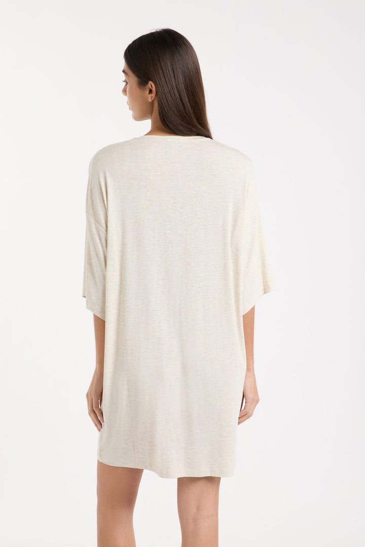 Night Dress - Beige