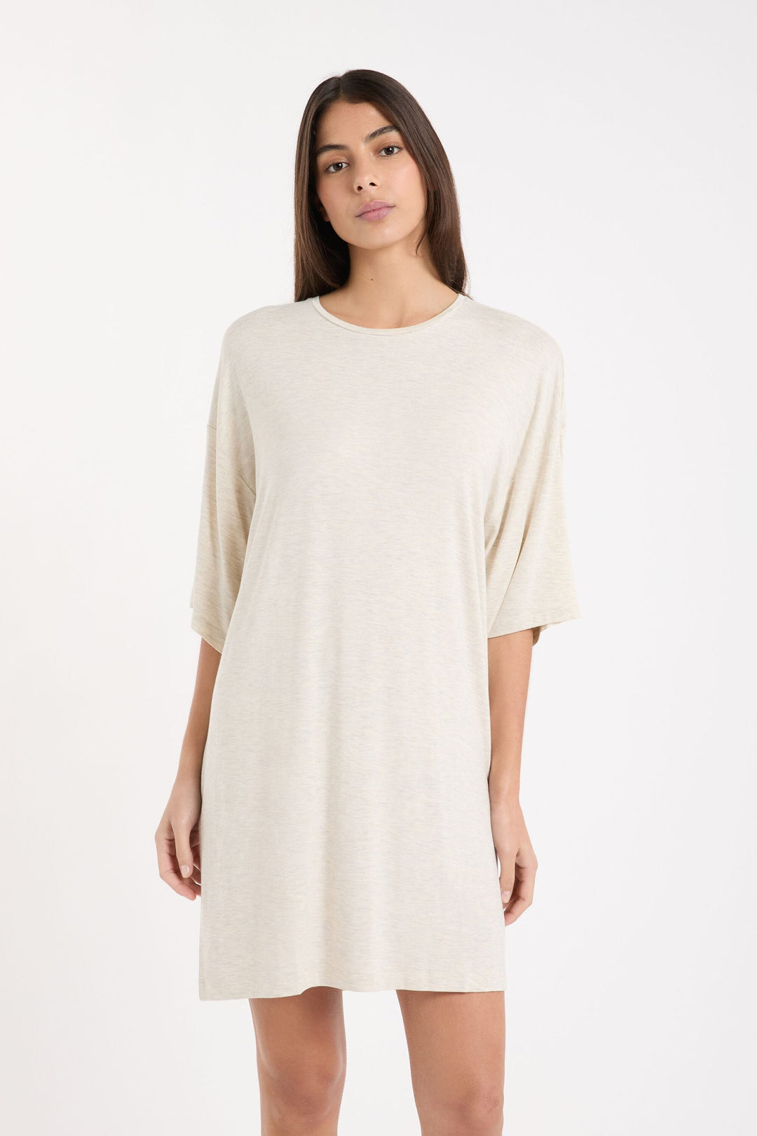 Night Dress - Beige