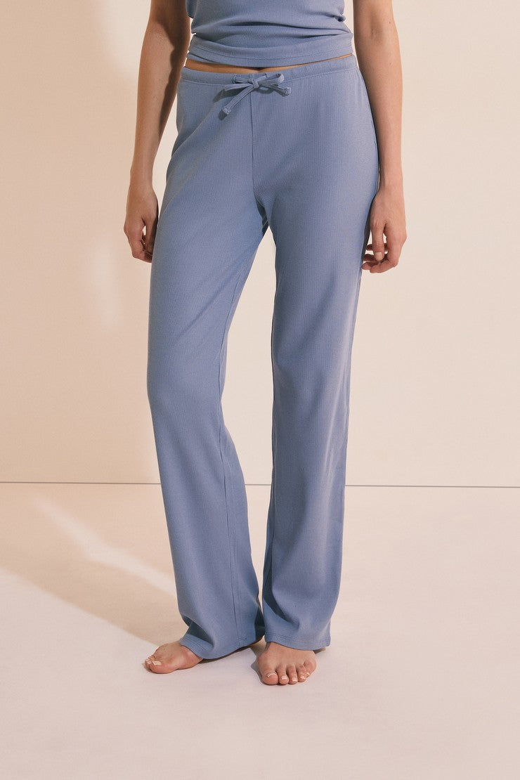 Pyjama Trousers With Cotton - Faience