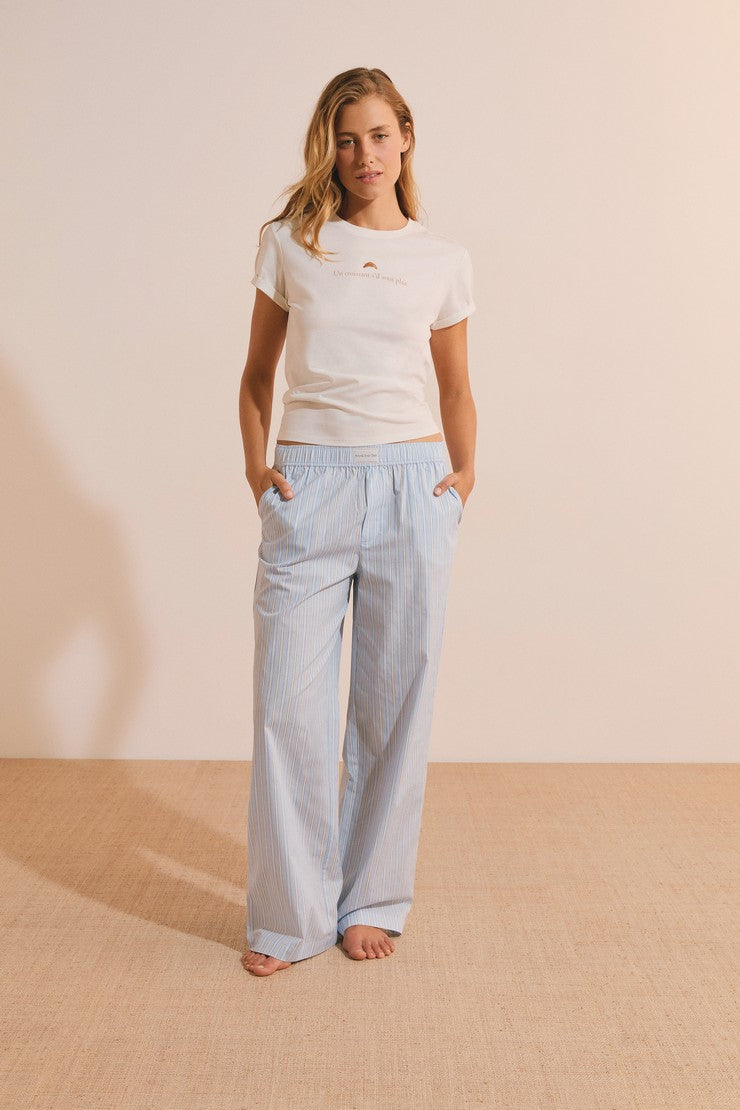 Pajama Pants - Bleu Ciel