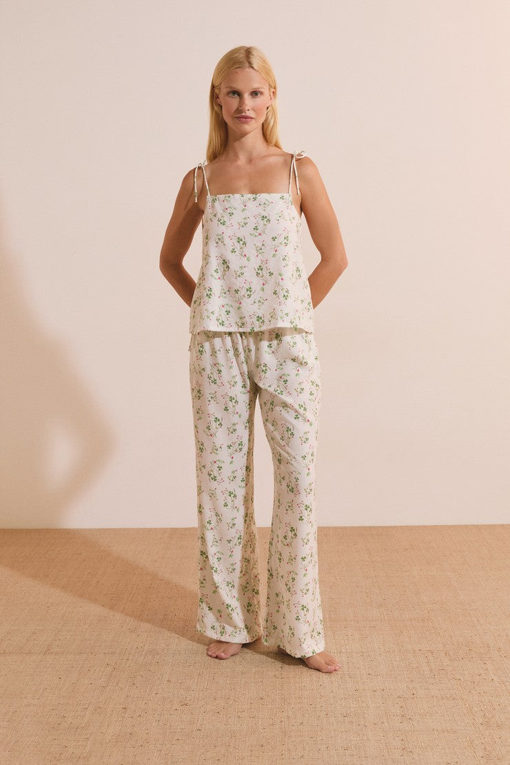 Pajama Pants - Blanc