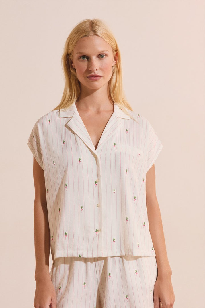 Pajama Shirts - Blanc