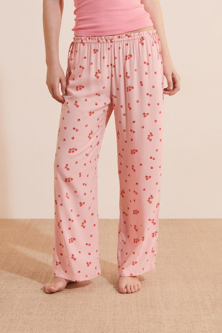 Pajama Pants - Rose Bonbon