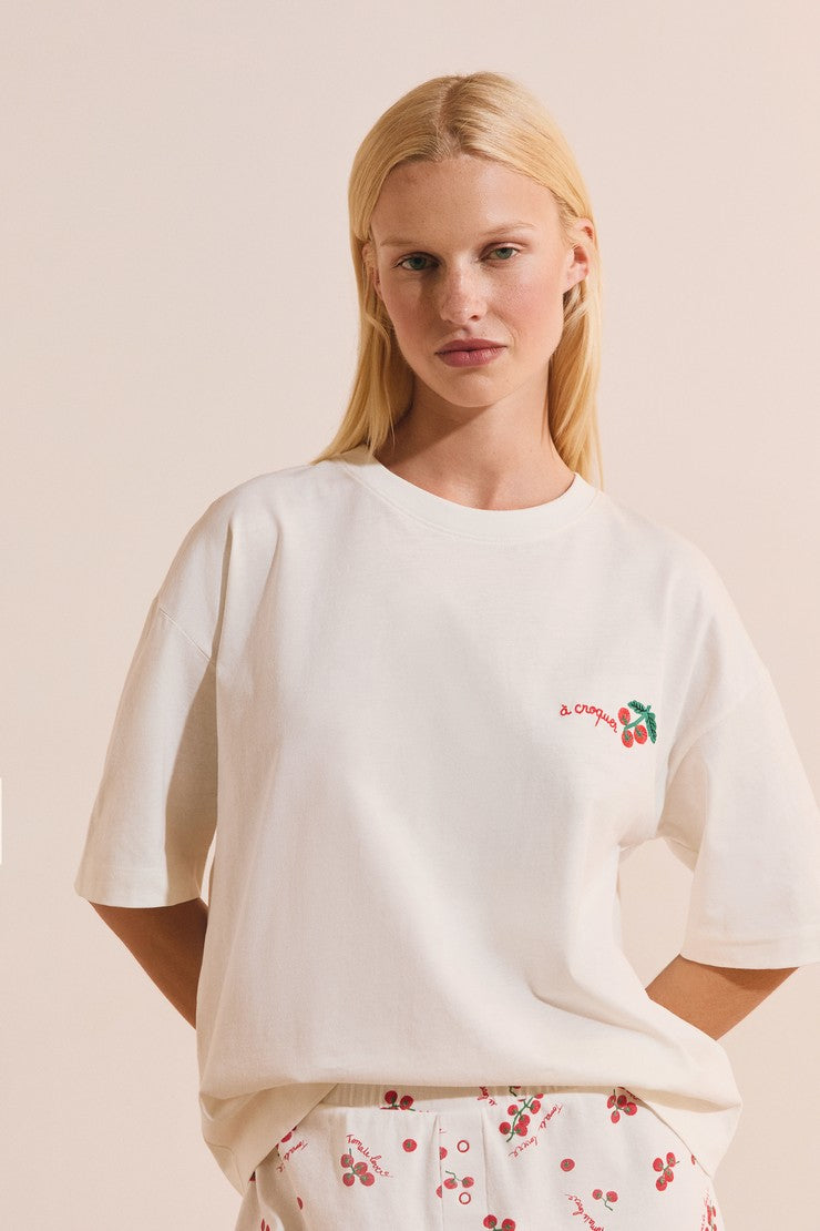 Pajama Tops - Blanc