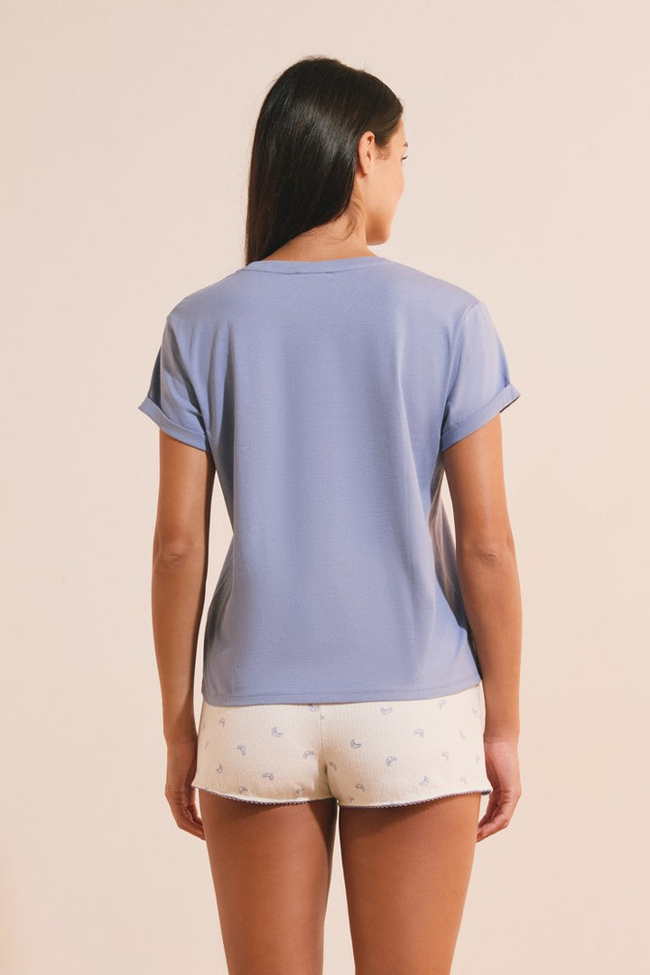 Top - Bleu