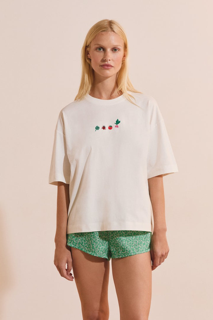 Pajama Tops - Blanc