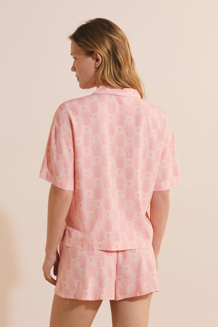 Pajama Shirts - Rose Poudre