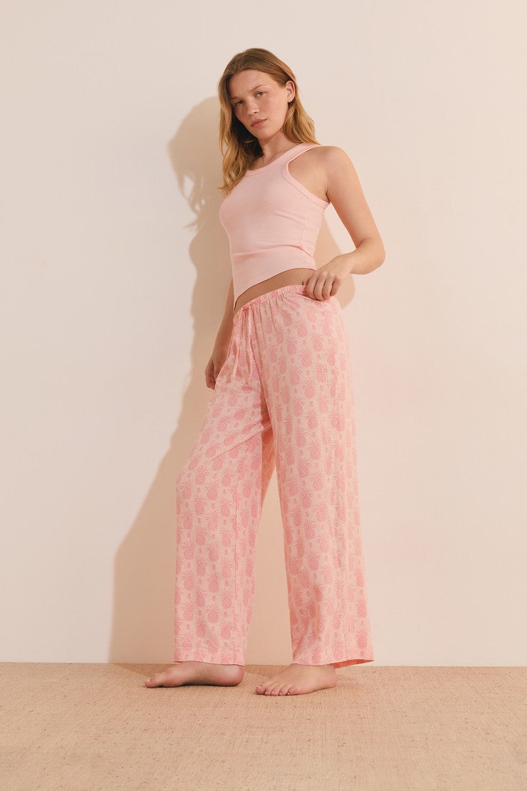 Pajama Pants - Rose Poudre