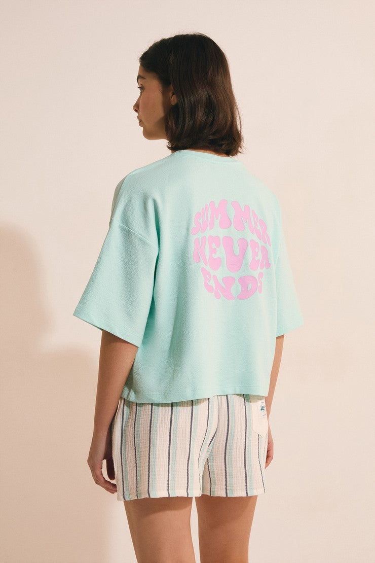 Pajama Tops - Turquoise