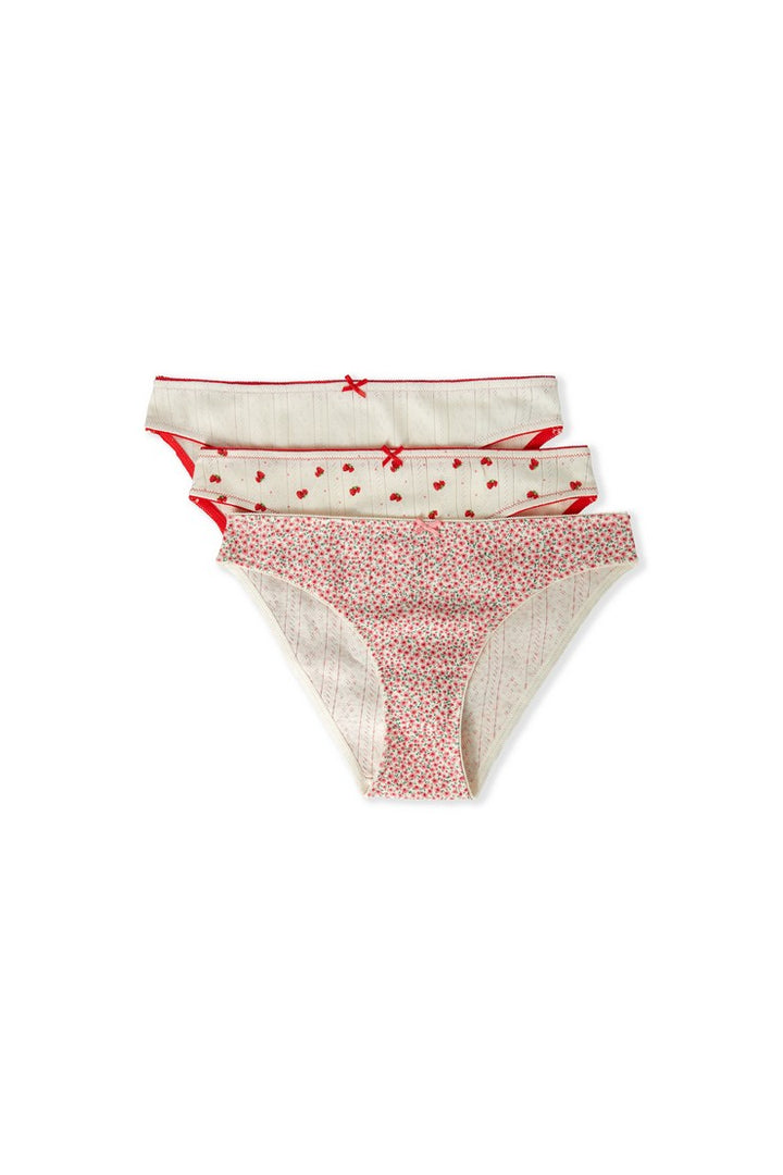 3-Pack Cotton Briefs - Lin