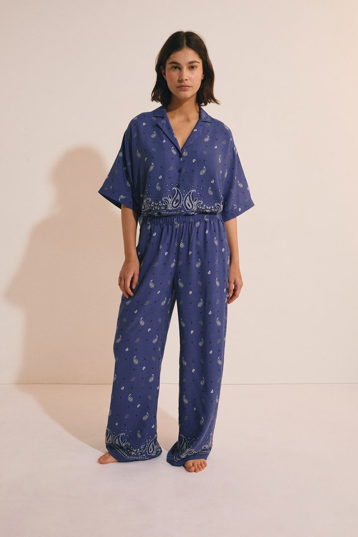 Pajama Pants - Marine
