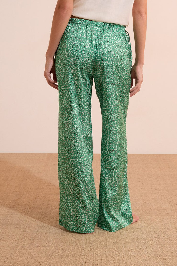 Pajama Pants - Imp Fond Vert