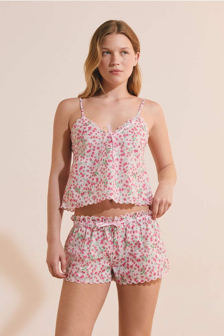 Pajama Shorts - Imp Fond Rose