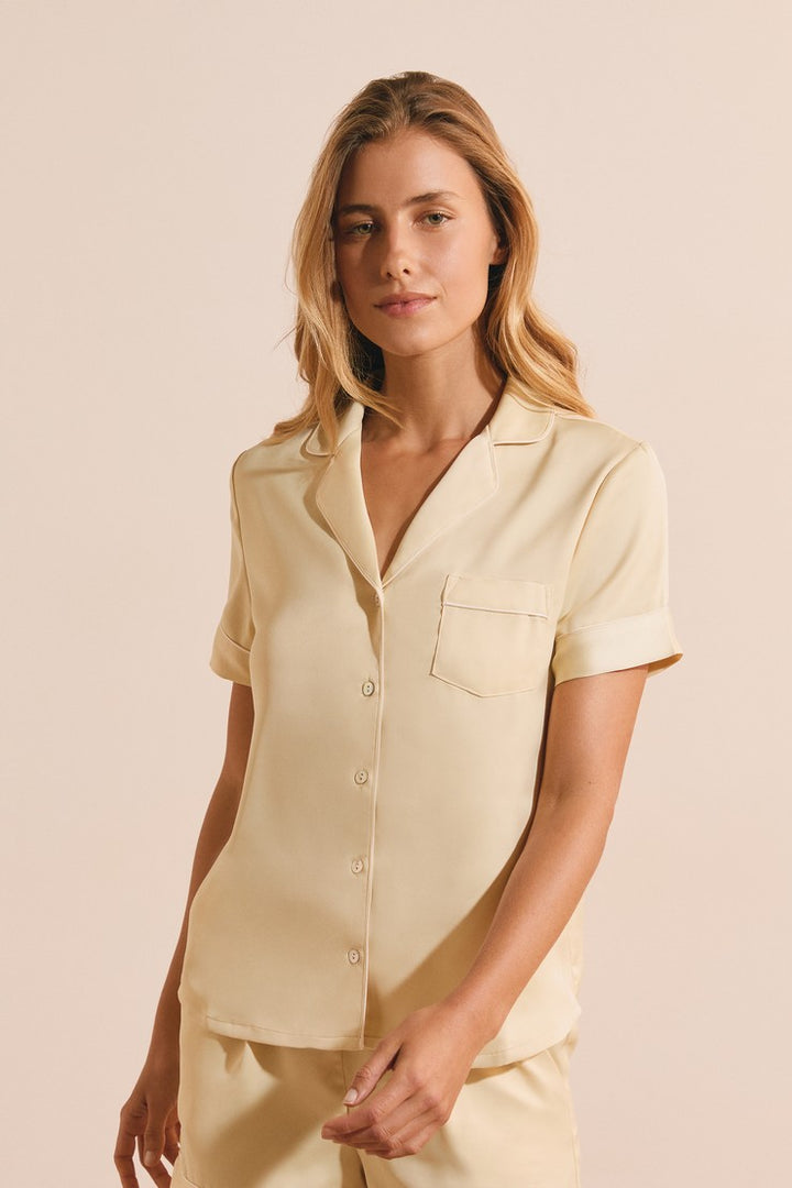 Pajama Shirts - Vanille