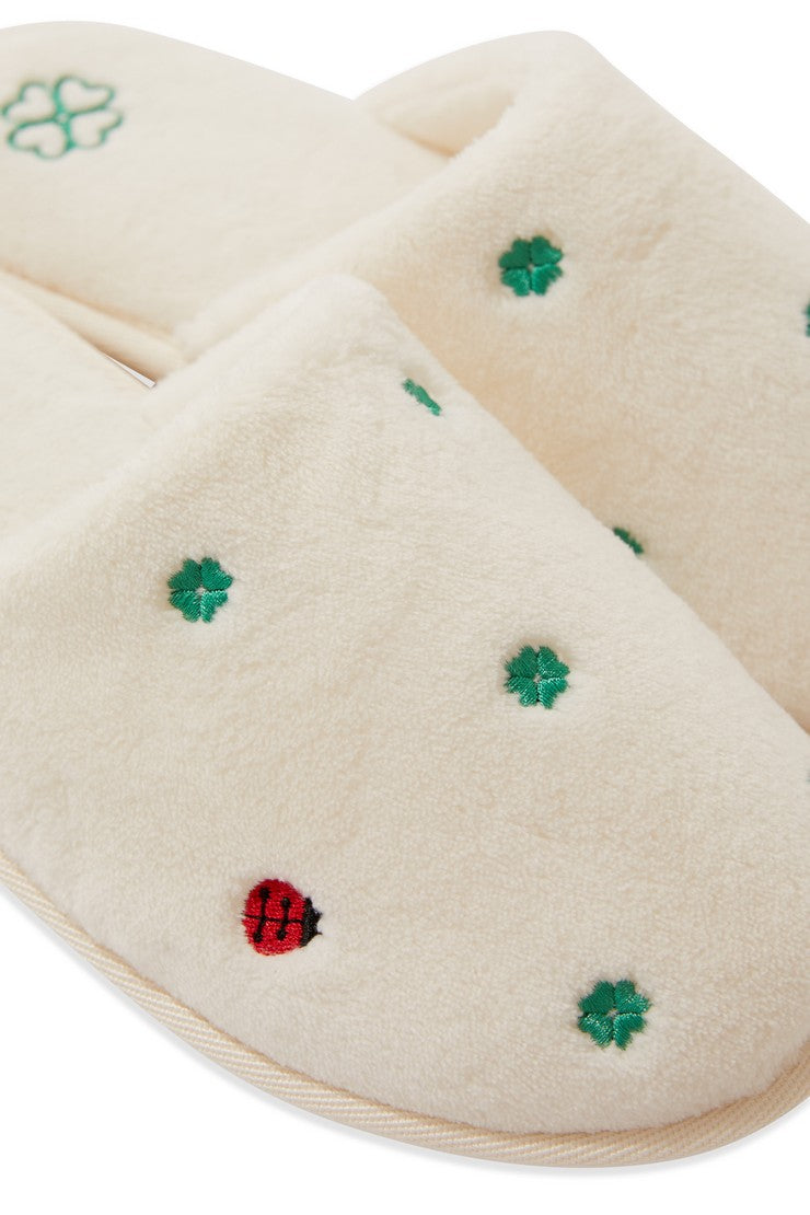 Slippers - Ecru