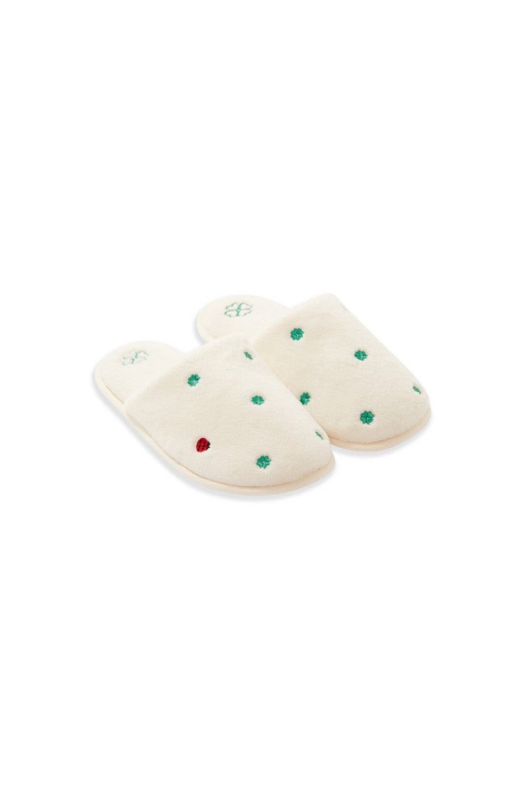 Slippers - Ecru