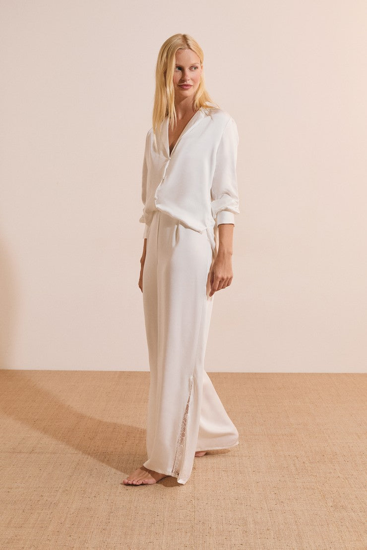 Pajama Pants - Blanc