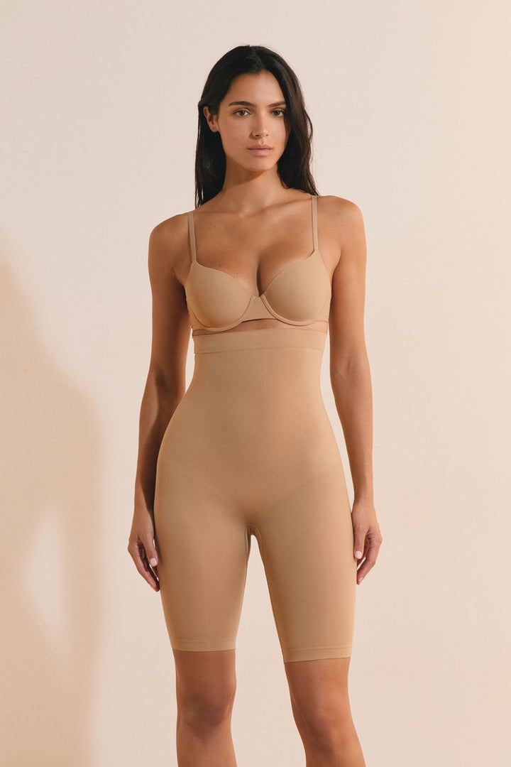 High-Waist Shaping Panty - Dune