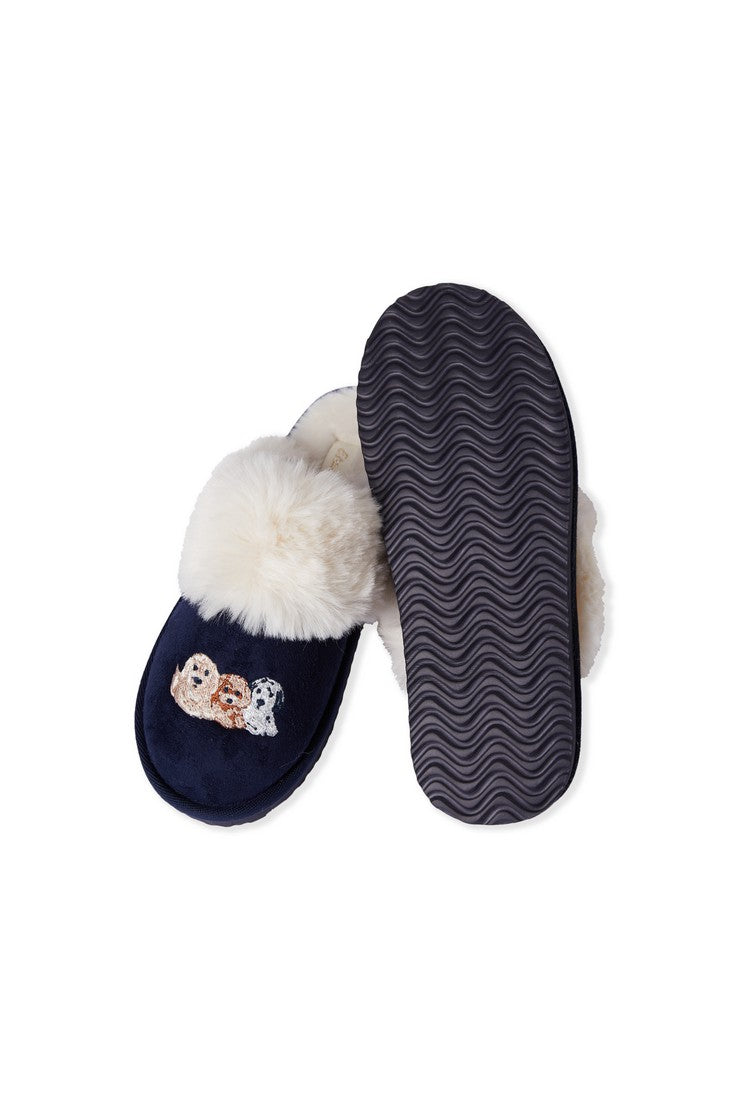 Slippers - Bleu Nuit