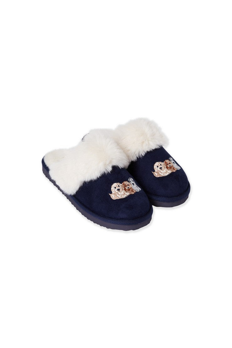 Slippers - Bleu Nuit