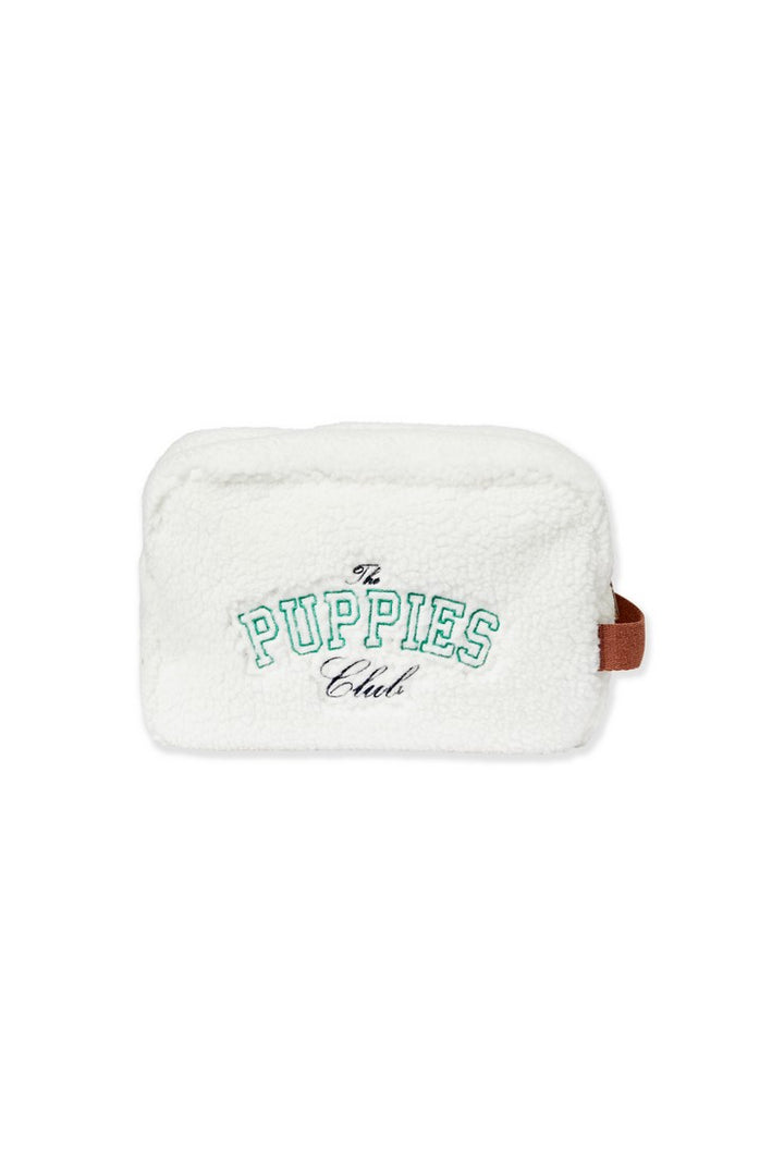 Dog-Print Pouch - Ecru