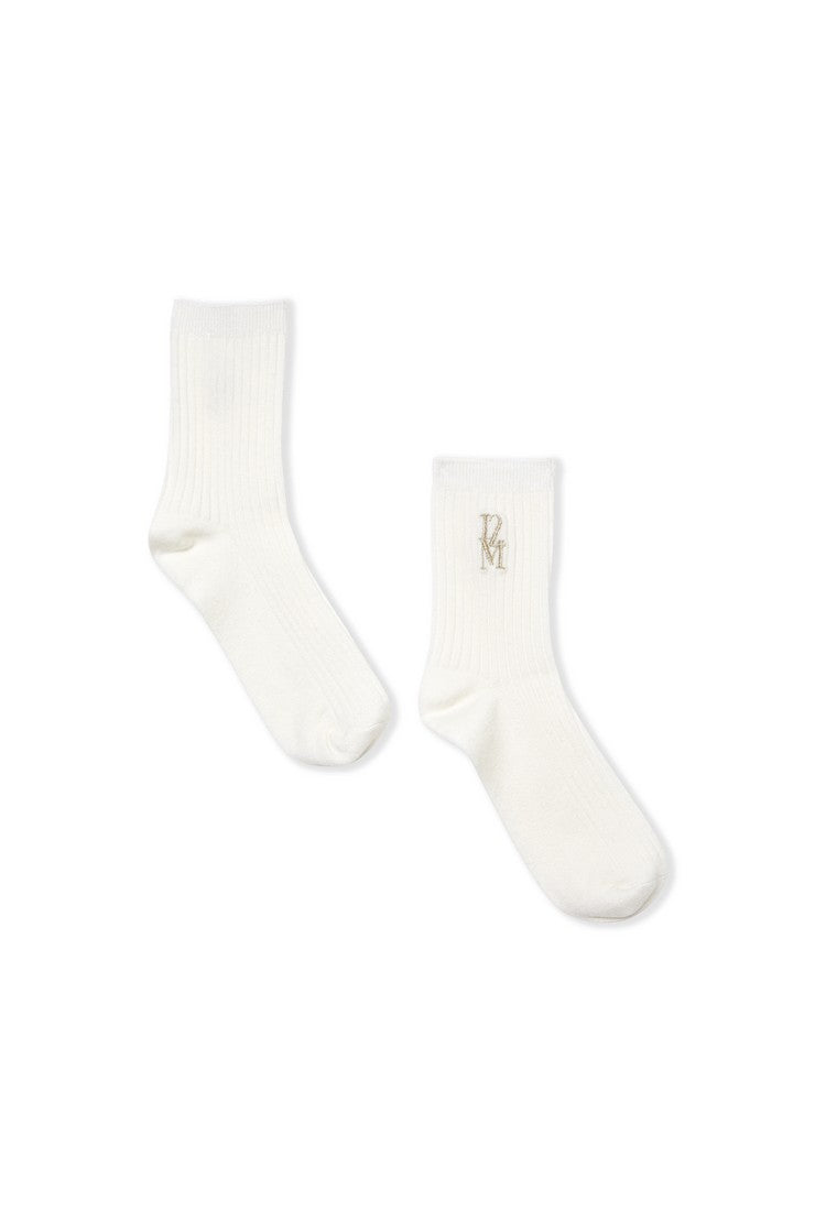 Message Socks - Ecru