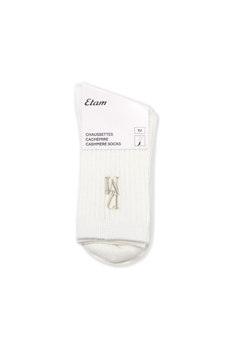 Message Socks - Ecru