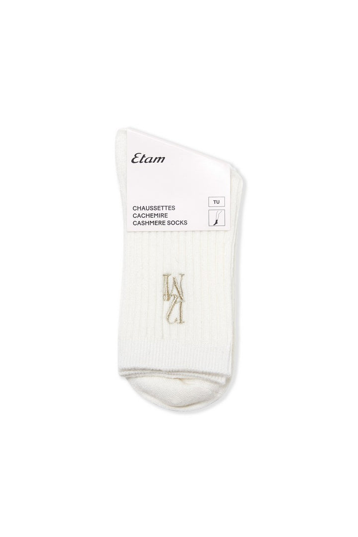Message Socks - Ecru
