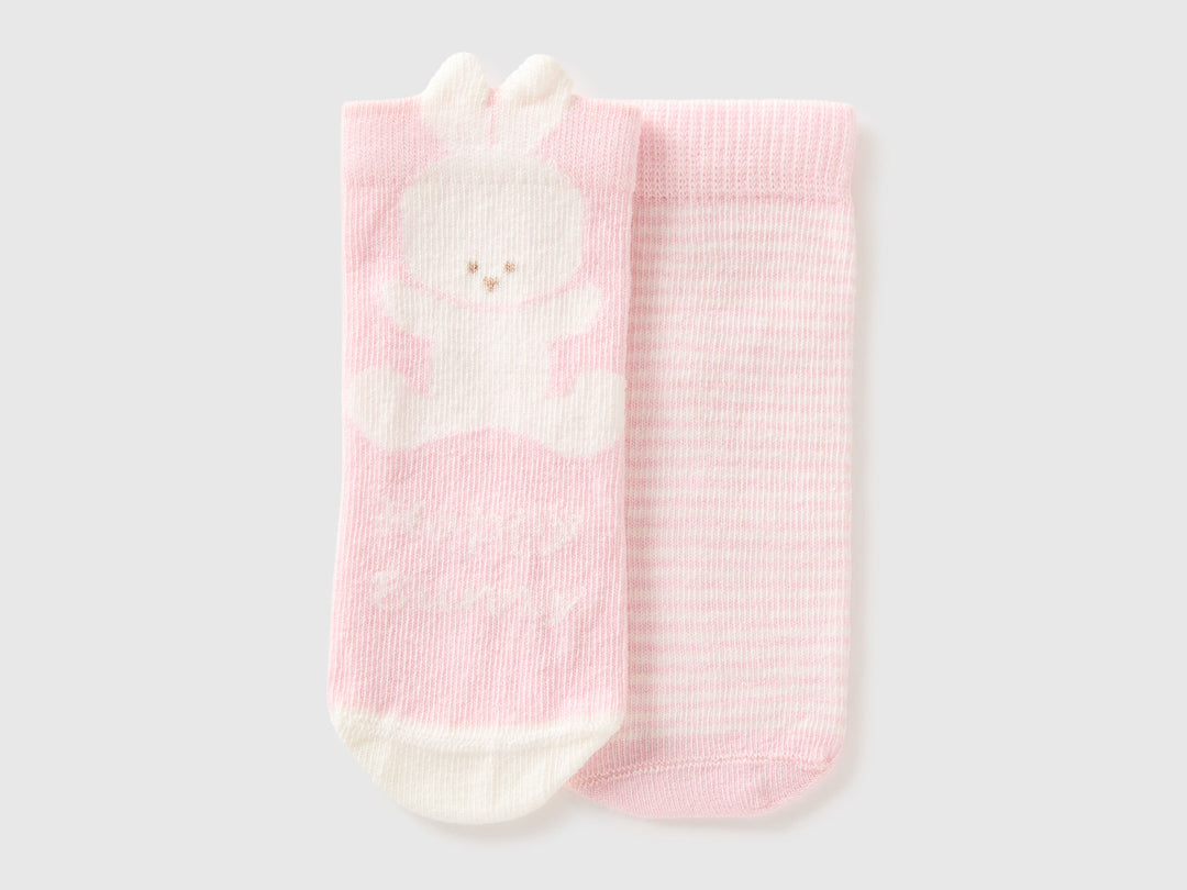 KNITTED SOCKS-Baby - Pink