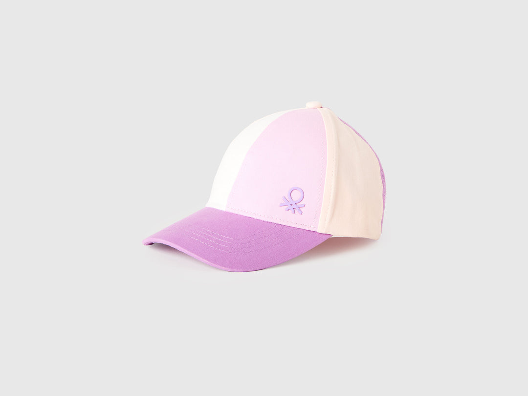 CAP WITH VISOR-Girl - Purple