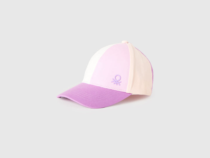 CAP WITH VISOR-Girl - Purple