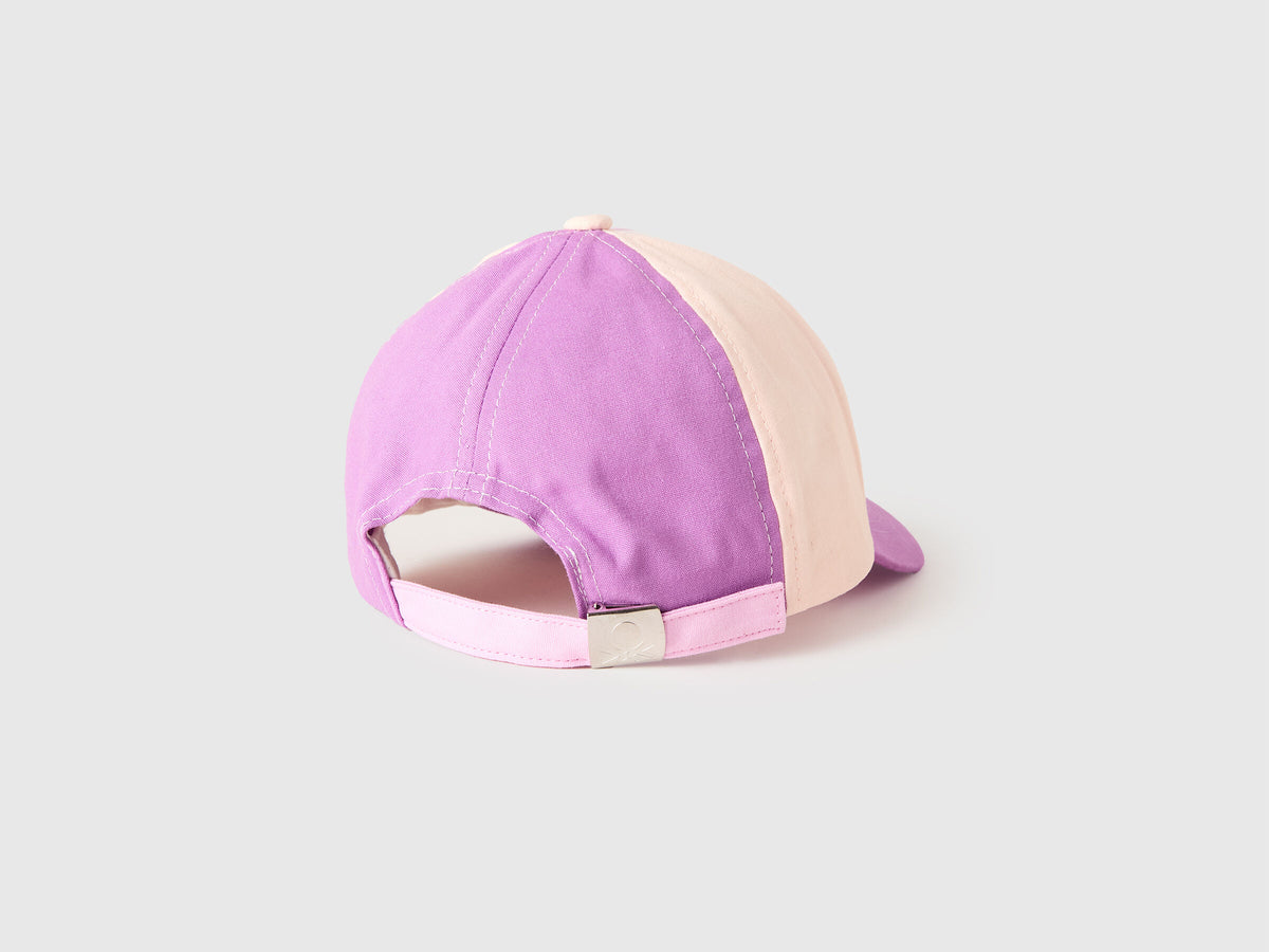 CAP WITH VISOR-Girl - Purple