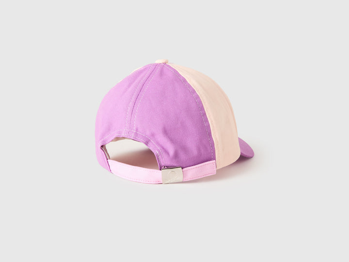CAP WITH VISOR-Girl - Purple