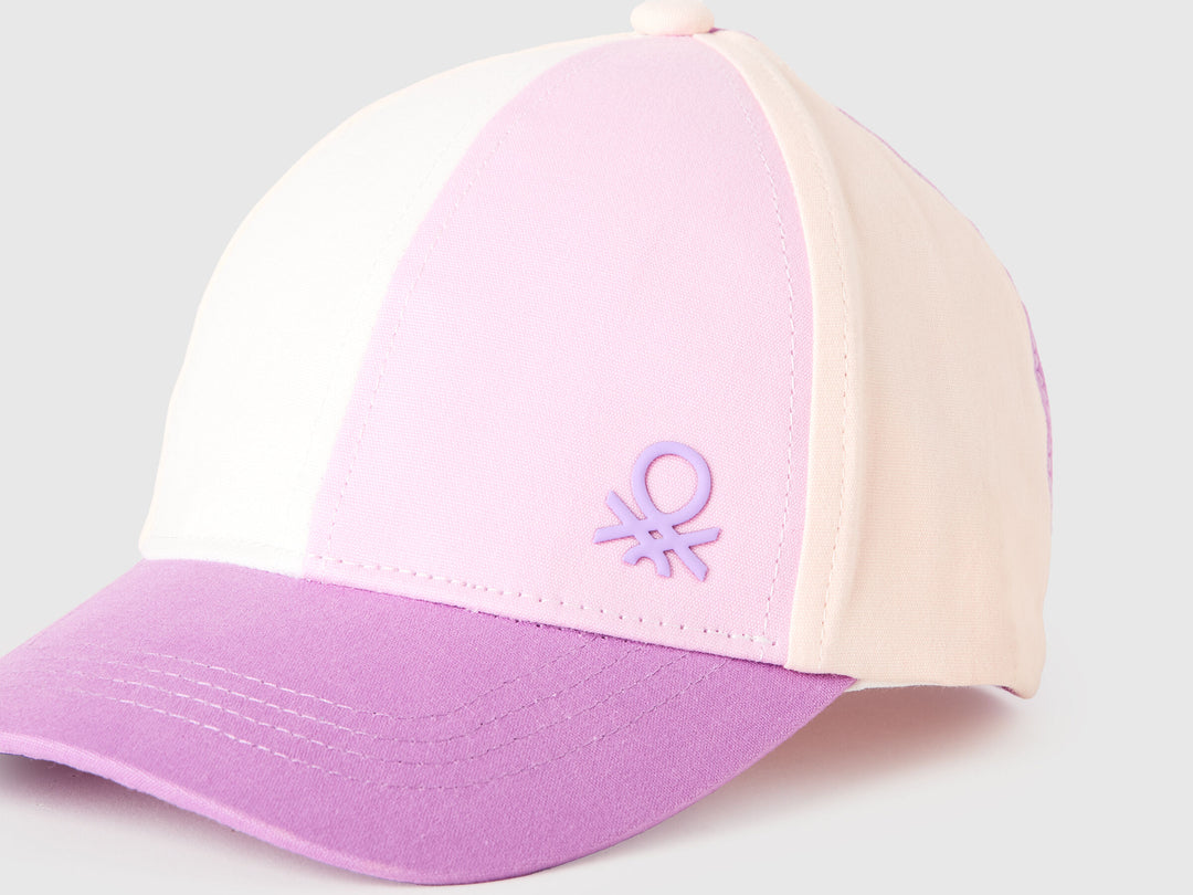 CAP WITH VISOR-Girl - Purple