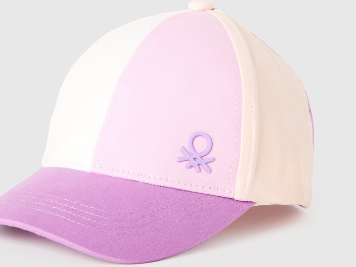CAP WITH VISOR-Girl - Purple