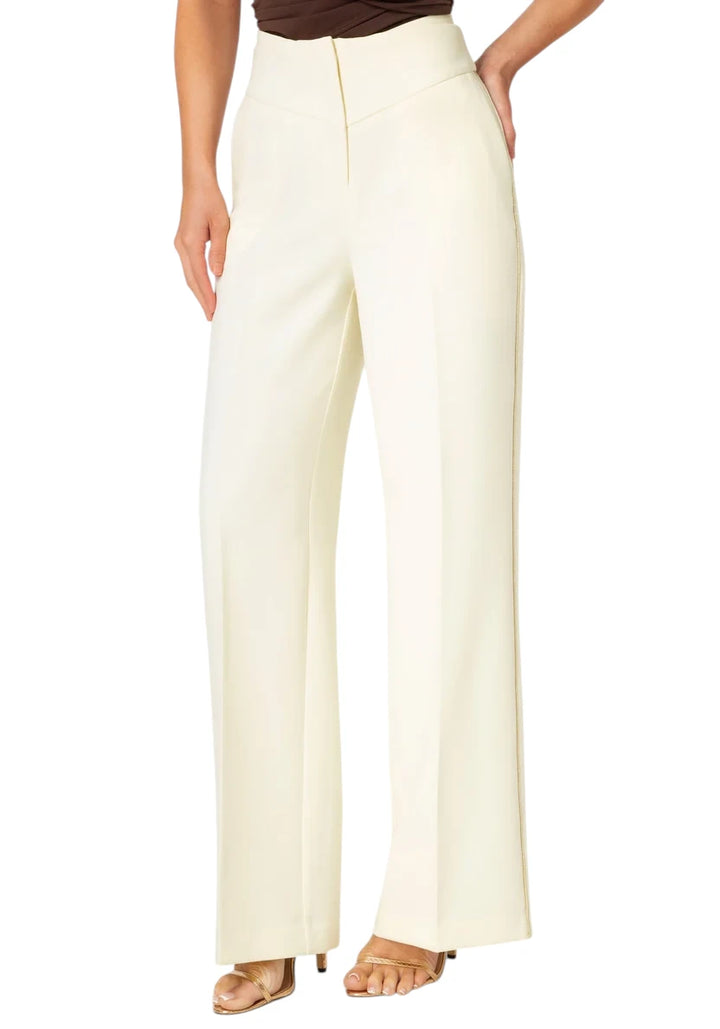 Tailored Straight Wide Leg Pant