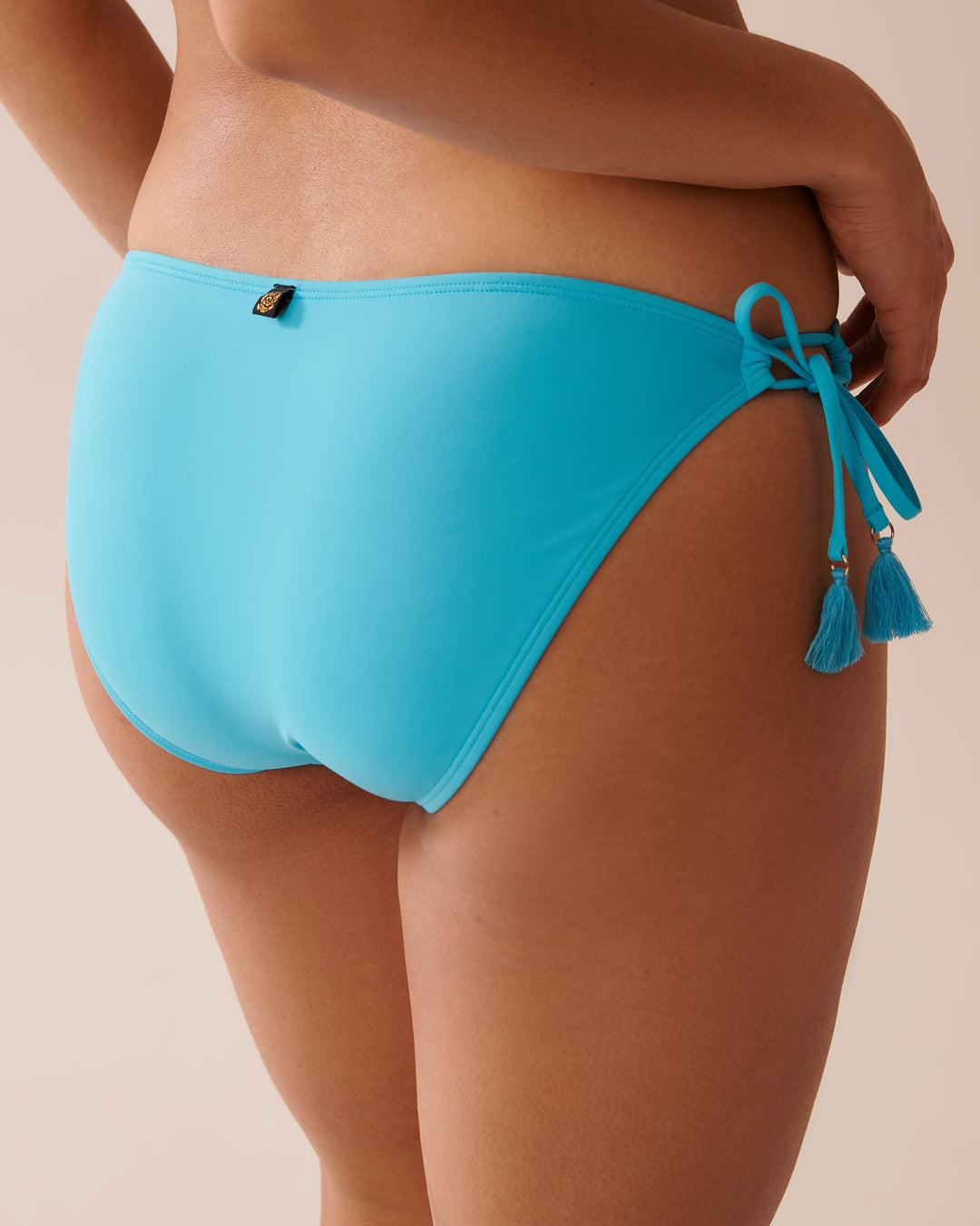 BLUE ATOLL Recycled Fibers Side Tie Bikini Bottom - Blue Atoll